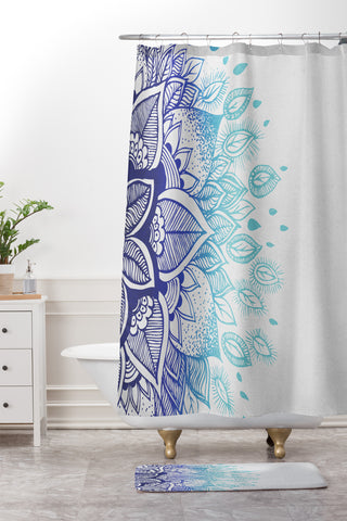 RosebudStudio Love Yourself Shower Curtain And Mat