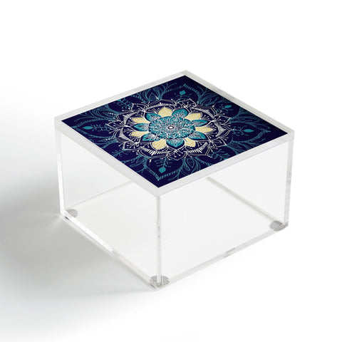 RosebudStudio Mandala Florals Acrylic Box