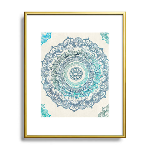 RosebudStudio Mandala Metal Framed Art Print