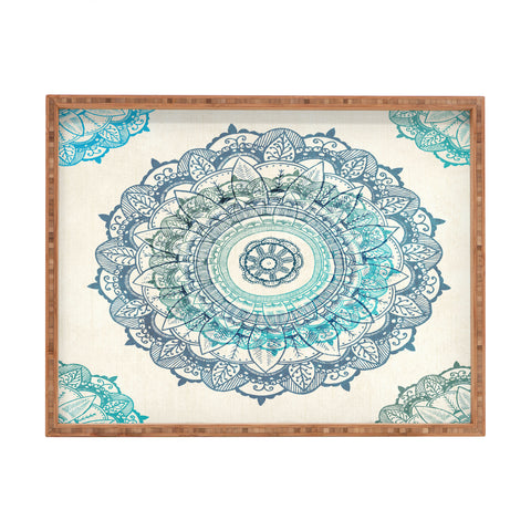RosebudStudio Mandala Rectangular Tray