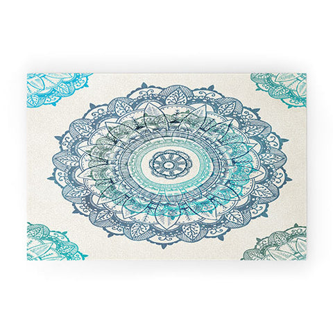 RosebudStudio Mandala Welcome Mat