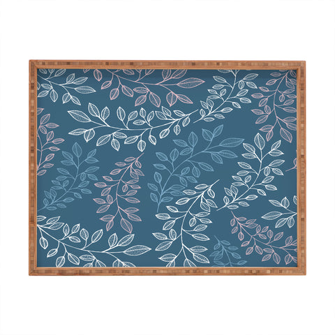 RosebudStudio Natures Beauty Rectangular Tray