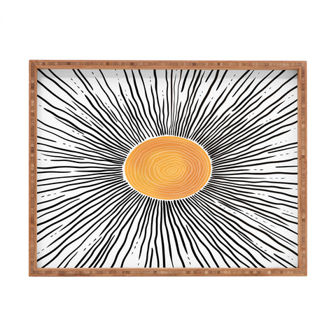 RosebudStudio Never forget Rectangular Tray