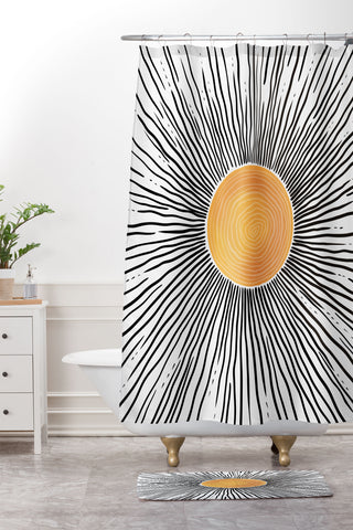 RosebudStudio Never forget Shower Curtain And Mat