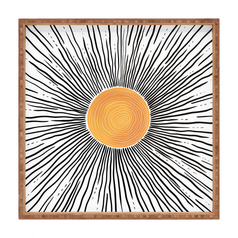 RosebudStudio Never forget Square Tray