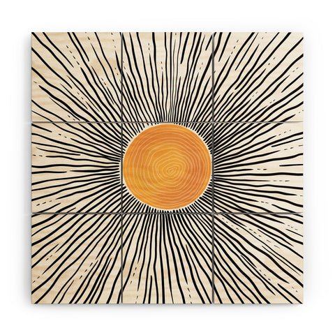 RosebudStudio Never forget Wood Wall Mural