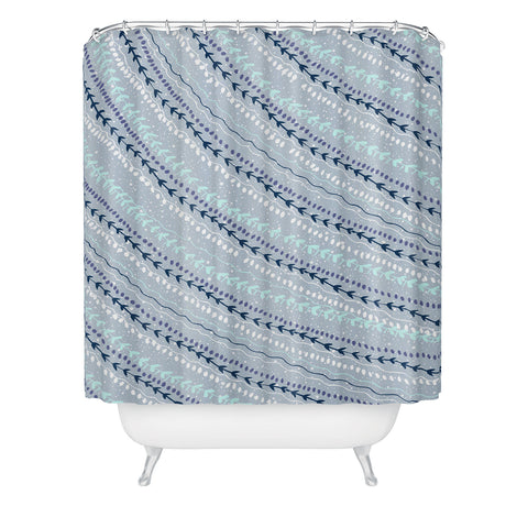 RosebudStudio New Times Shower Curtain
