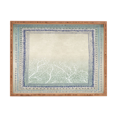 RosebudStudio Peaceful Days Rectangular Tray