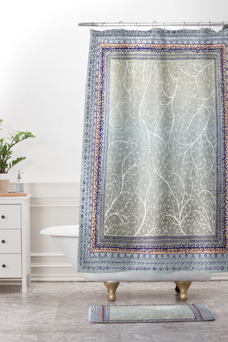 RosebudStudio Peaceful Morning Shower Curtain And Mat