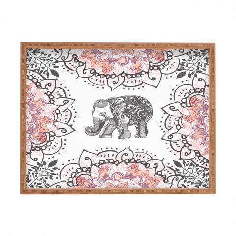 RosebudStudio Pretty Little Elephant Rectangular Tray