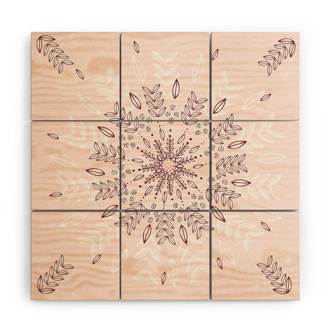 RosebudStudio Pretty Princess Wood Wall Mural