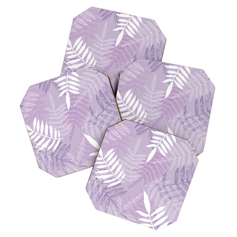 RosebudStudio Purple Vibes Coaster Set