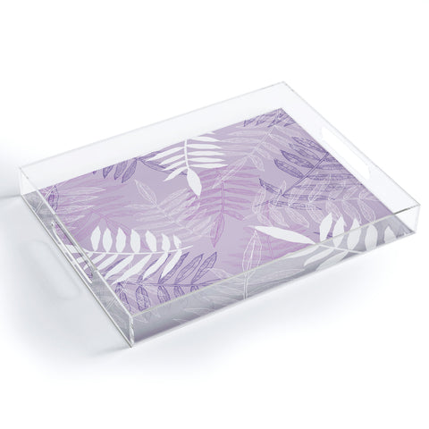 RosebudStudio Purple Vibes Acrylic Tray