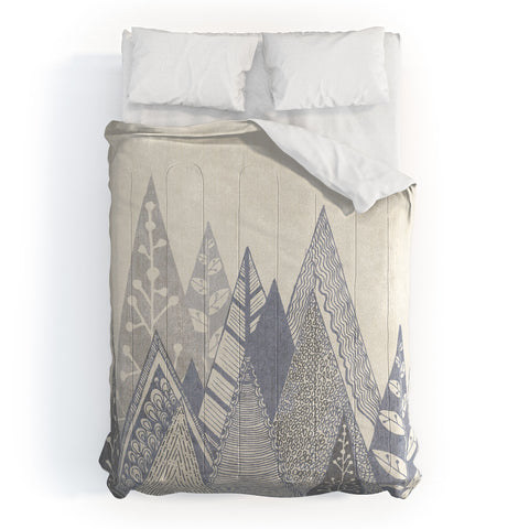 RosebudStudio Rustic Mountains Comforter