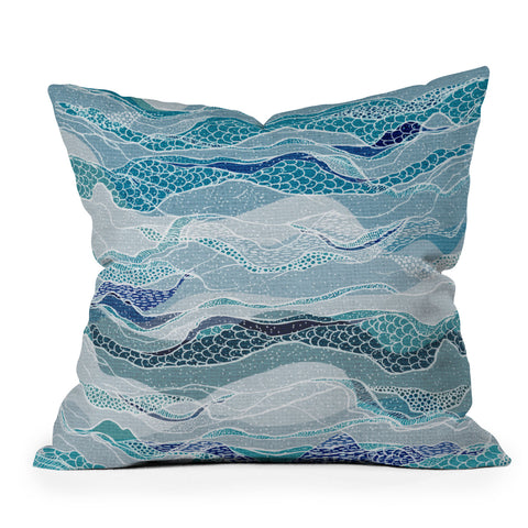 RosebudStudio Sail Away Together Throw Pillow