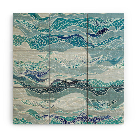 RosebudStudio Sail Away Together Wood Wall Mural