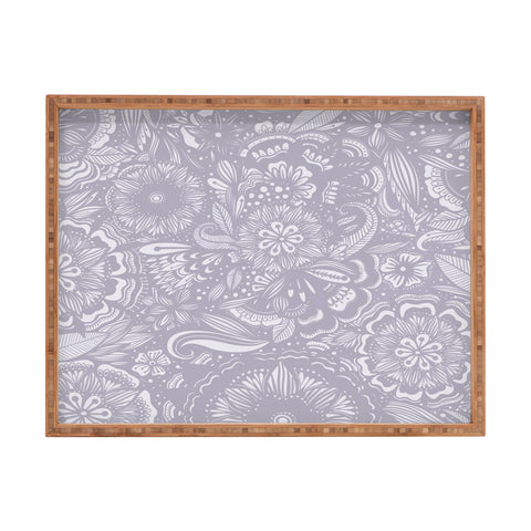 RosebudStudio She looks beautiful Rectangular Tray