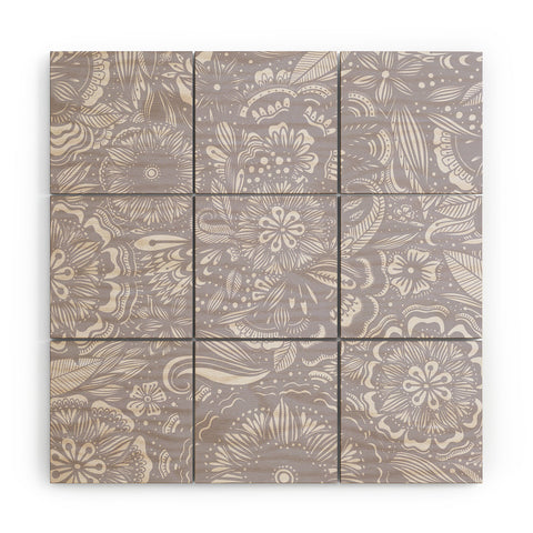 RosebudStudio She looks beautiful Wood Wall Mural