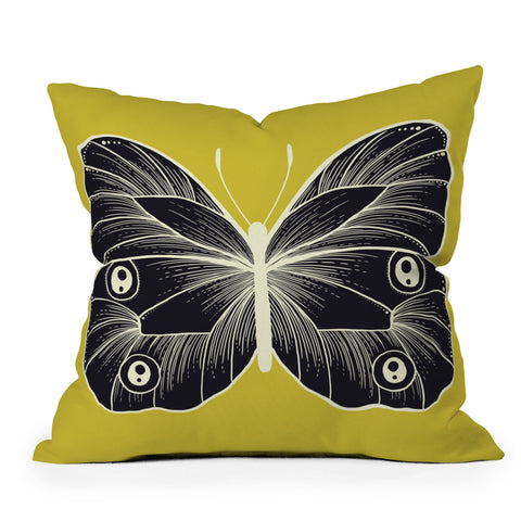 RosebudStudio She will fly Throw Pillow