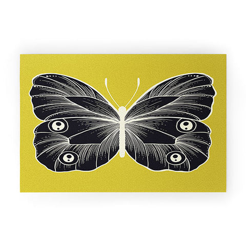 RosebudStudio She will fly Welcome Mat