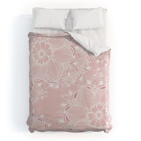 RosebudStudio Soft Floral Duvet Cover