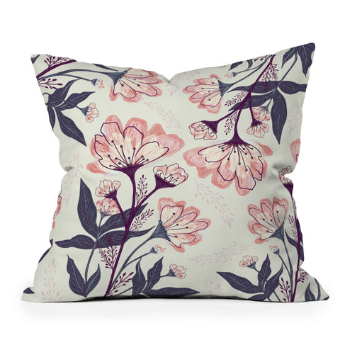 RosebudStudio Spring Harmony Throw Pillow