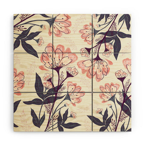 RosebudStudio Spring Harmony Wood Wall Mural