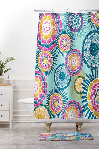 RosebudStudio Take me by the hand Shower Curtain And Mat