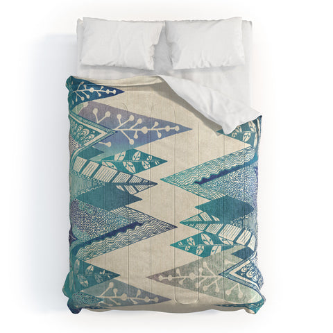 RosebudStudio Take Me To The Mountains Comforter