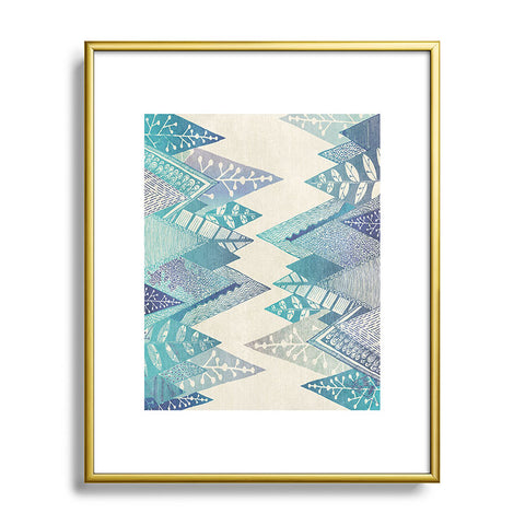 RosebudStudio Take Me To The Mountains Metal Framed Art Print