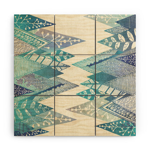 RosebudStudio Take Me To The Mountains Wood Wall Mural