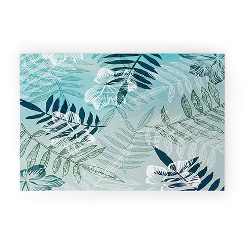 RosebudStudio Tropical Fade Welcome Mat