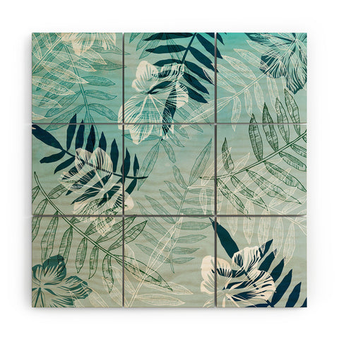 RosebudStudio Tropical Fade Wood Wall Mural