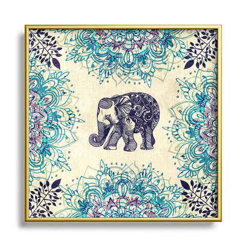 RosebudStudio Wild Heart Metal Square Framed Art Print