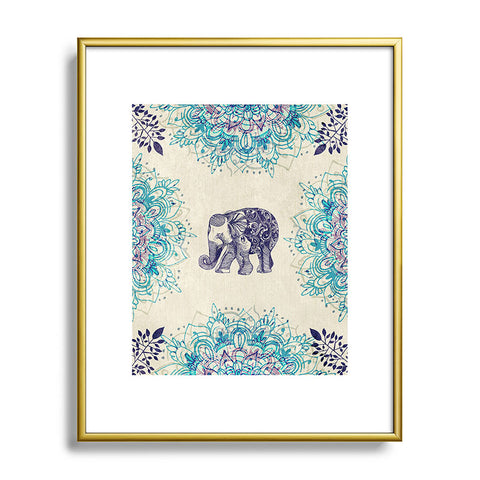 RosebudStudio Wild Heart Metal Framed Art Print