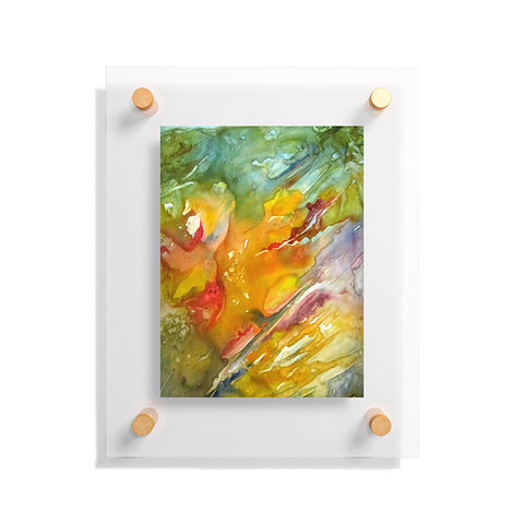 Rosie Brown Abstract 2 Floating Acrylic Print