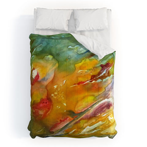 Rosie Brown Abstract 2 Comforter