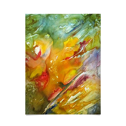 Rosie Brown Abstract 2 Poster