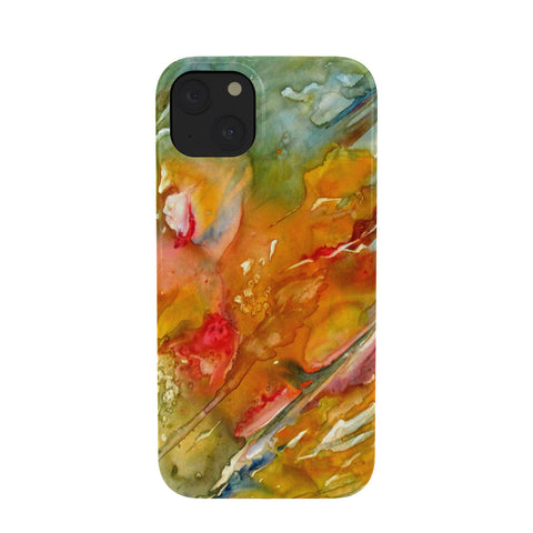 Rosie Brown Abstract 2 Phone Case