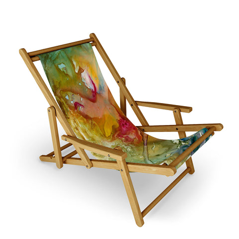 Rosie Brown Abstract 2 Sling Chair