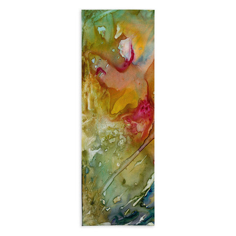 Rosie Brown Abstract 2 Yoga Towel