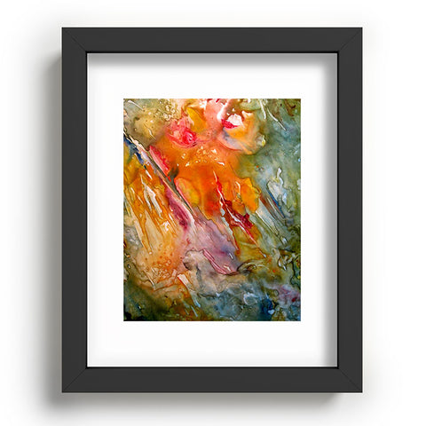 Rosie Brown Abstract 3 Recessed Framing Rectangle