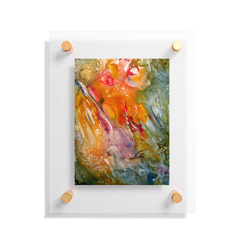 Rosie Brown Abstract 3 Floating Acrylic Print