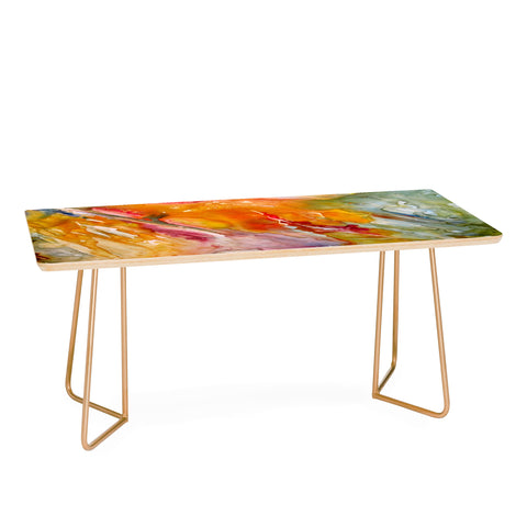 Rosie Brown Abstract 3 Coffee Table