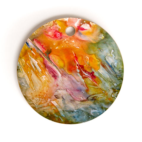 Rosie Brown Abstract 3 Cutting Board Round