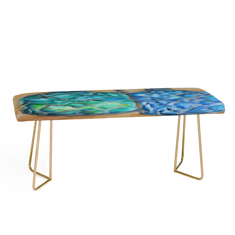 Rosie Brown Agua Fria Batik Bench