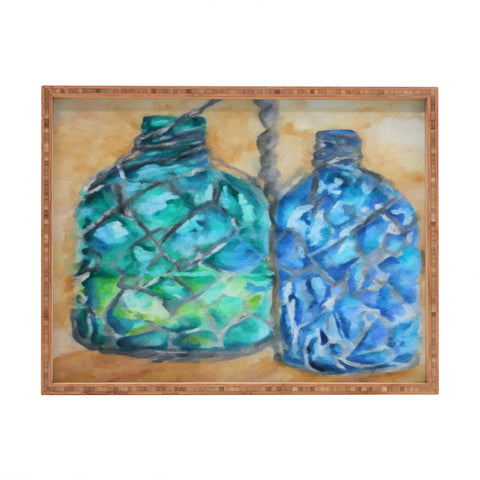 Rosie Brown Agua Fria Batik Rectangular Tray