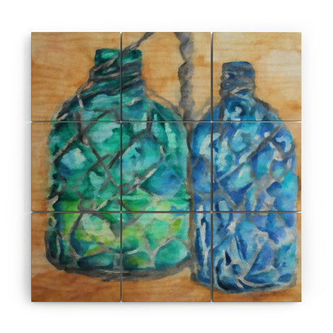 Rosie Brown Agua Fria Batik Wood Wall Mural