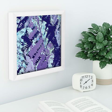 Rosie Brown Amethyst Ferns Recessed Framing Square