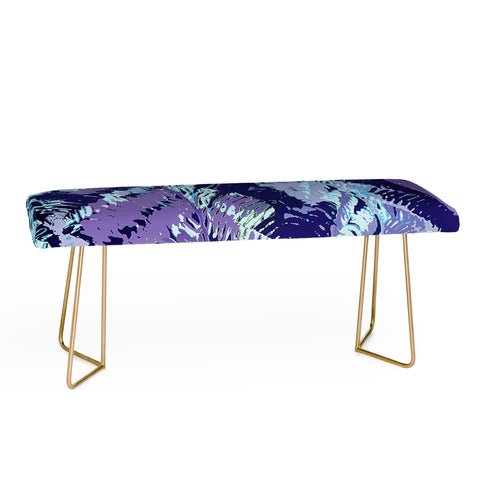 Rosie Brown Amethyst Ferns Bench